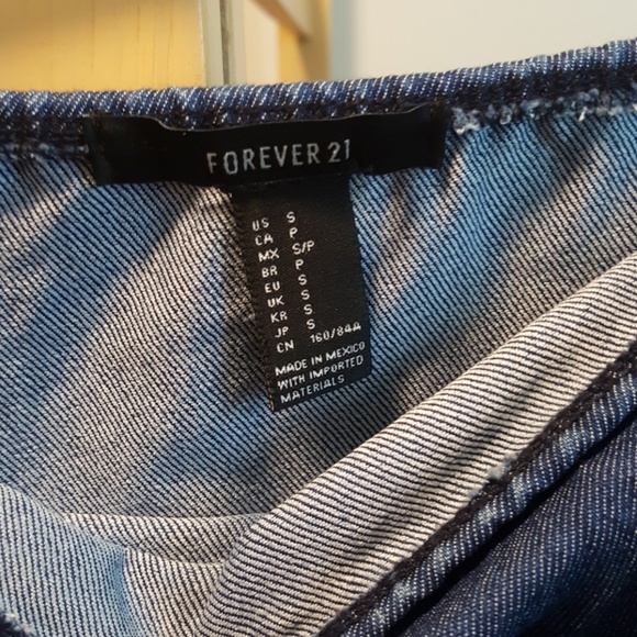 Denim Fitted Dress - Picture 2 of 4